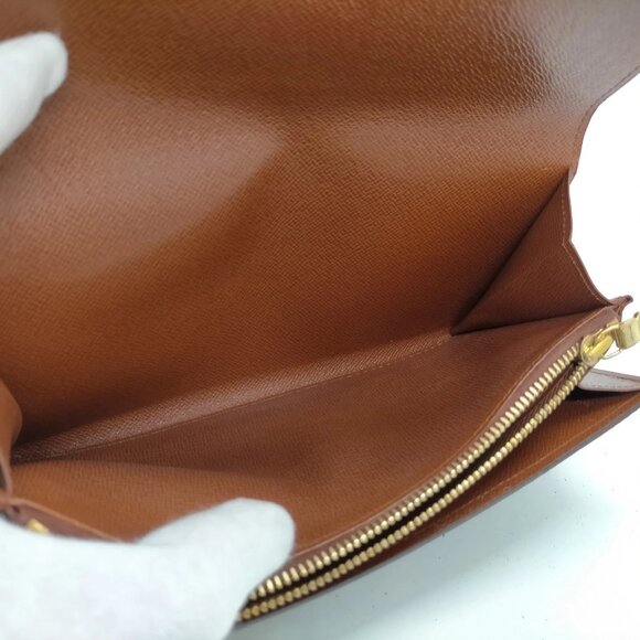 Authentic Louis Vuitton Monogram Leather Wallet mn332-120625 - Picture 6 of 9